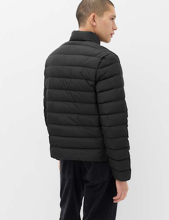 Feather and Down Packaway Puffer Jacket