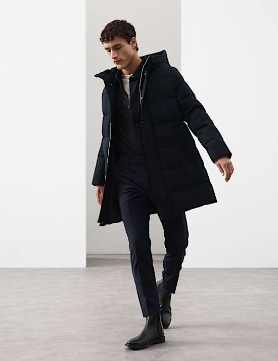 Feather & Down Puffer Jacket with Stormwear™ Plus