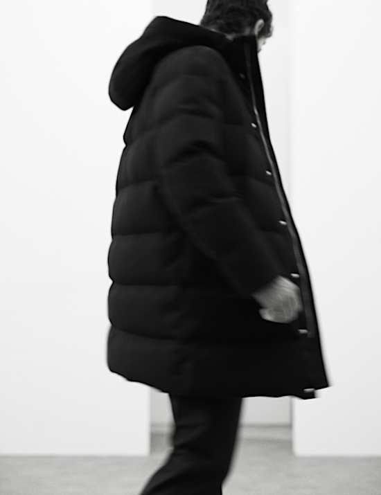 Feather & Down Puffer Jacket with Stormwear™ Plus