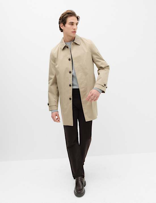 Pantalon 5 poches coupe droite en tissu Moleskin d&rsquo;origine italienne