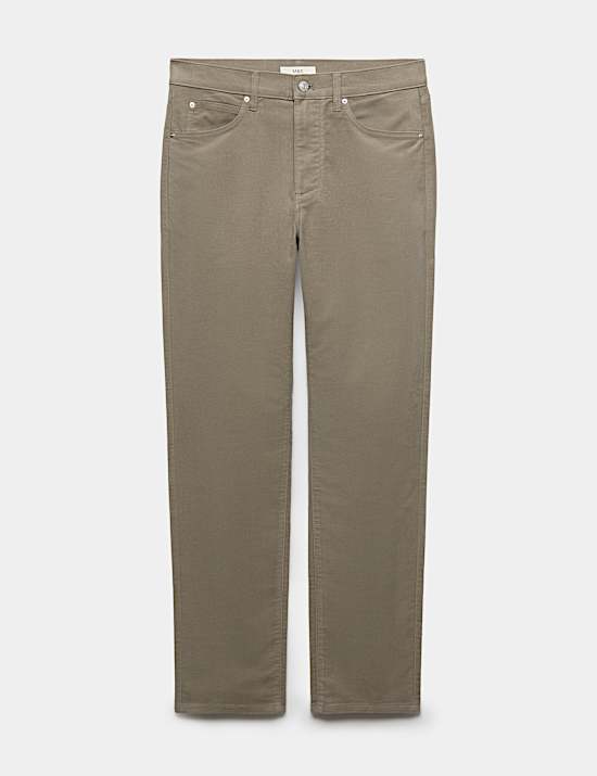 Pantal&oacute;n straight italiano molesqu&iacute;n de 5 bolsillos