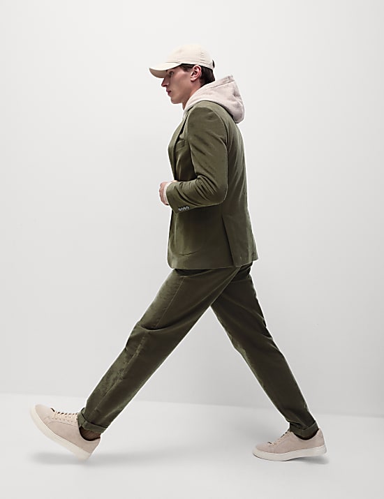 Παντελόνι πλισέ ιταλικής προέλευσης σε κανονική γραμμή