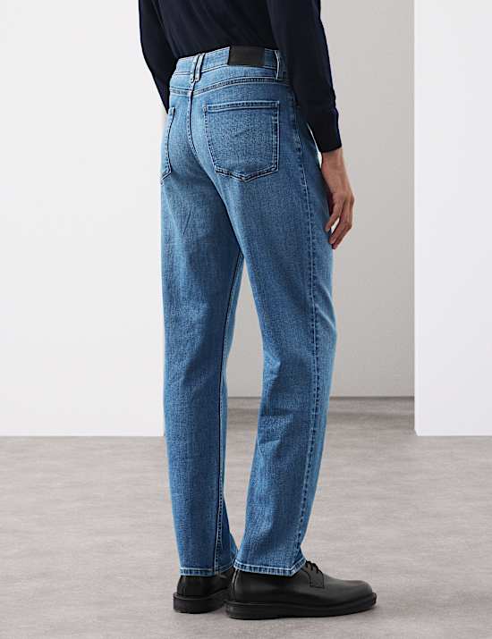 Straight Fit Italian Soft Touch Jeans