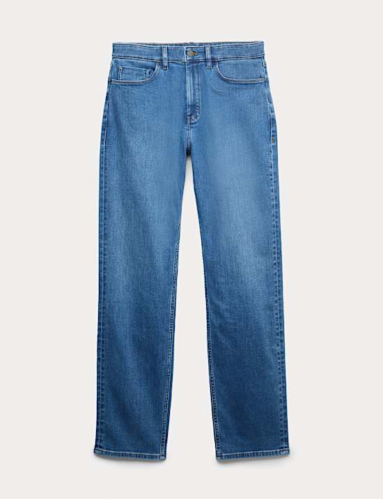 Straight Fit Italian Soft Touch Jeans