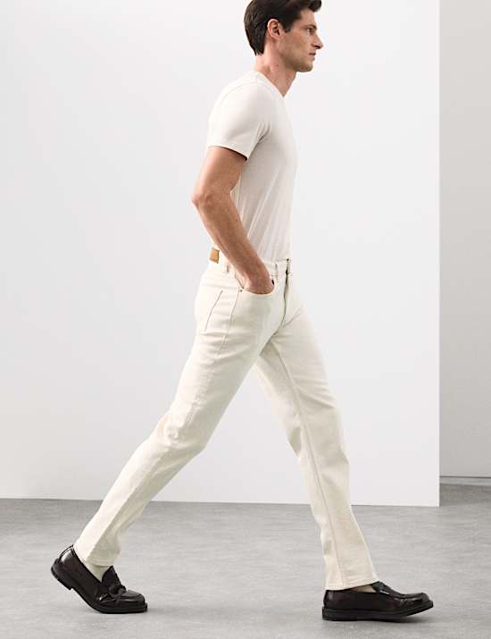 Straight Fit Italian Soft Touch Jeans