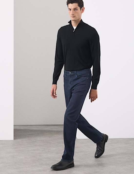 Straight Fit Italian Soft Touch Jeans