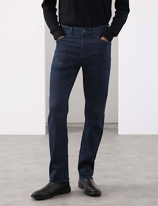 Straight Fit Italian Soft Touch Jeans