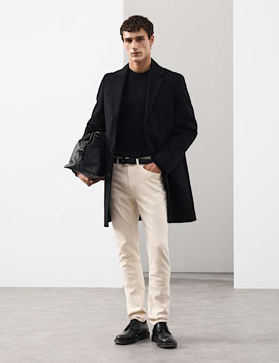 Włoskie dżinsy slim fit