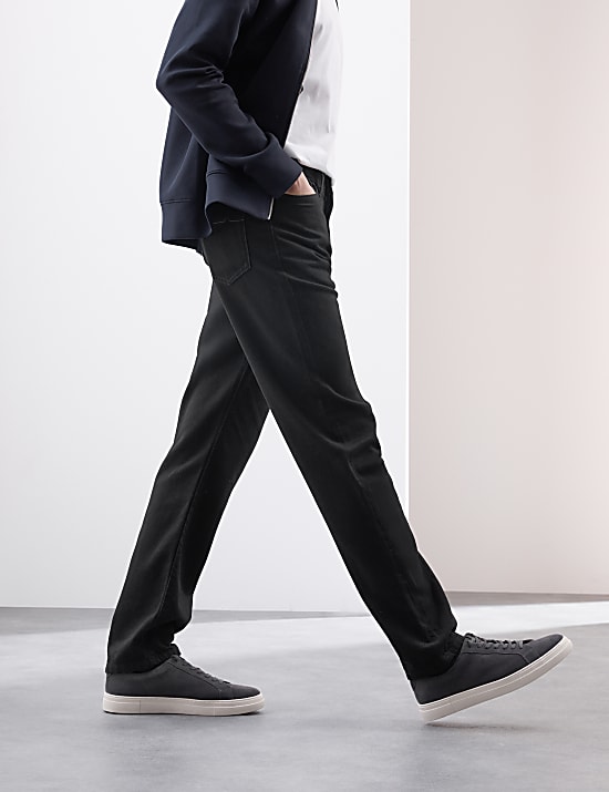 Straight Leg Soft Touch Jeans