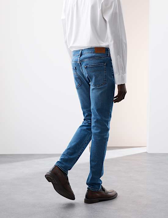 Slim Fit Soft Touch 5 Pocket Jeans