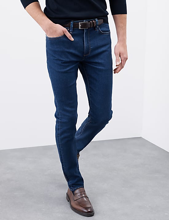 Slim Fit Soft Touch 5 Pocket Jeans