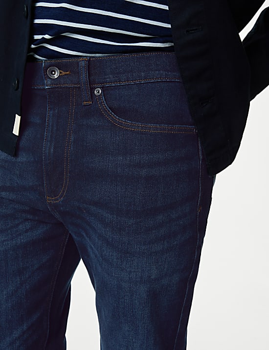 Straight Fit 360 Flex&trade; Jeans