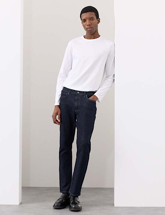 Jean coupe cintrée extensible avec flexibilité à 360 degrés