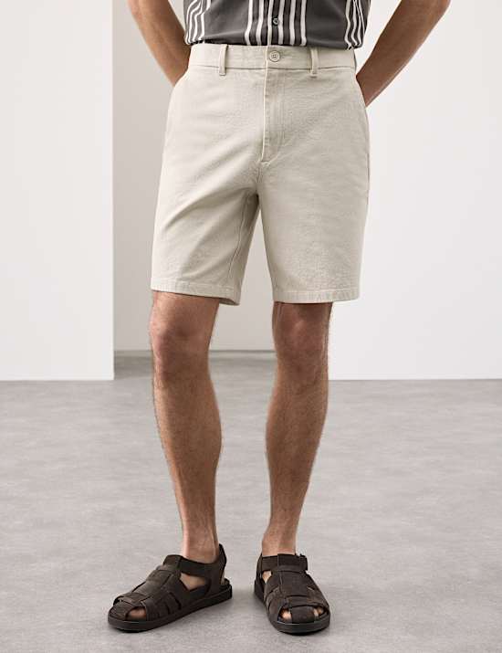 Textured Shorts