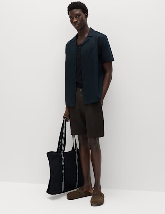 Linen Blend Chino Shorts