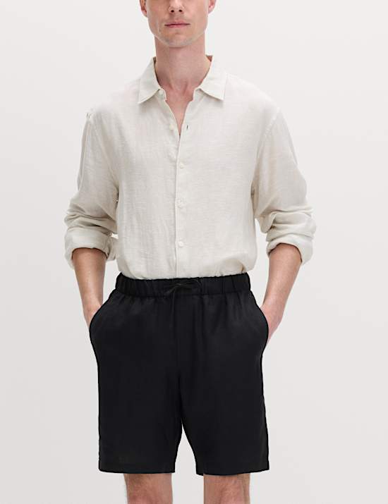 Pure Linen Lighter Weight Shorts