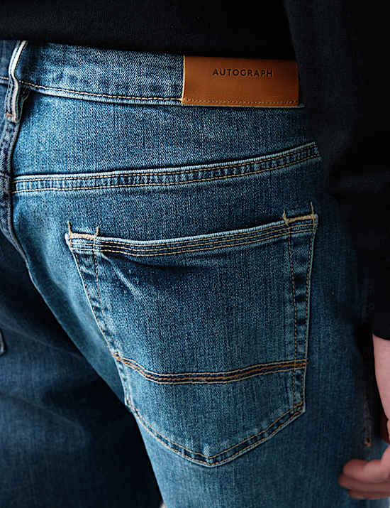 Ελαστικό τζιν στενής εφαρμογής Japanese Selvedge
