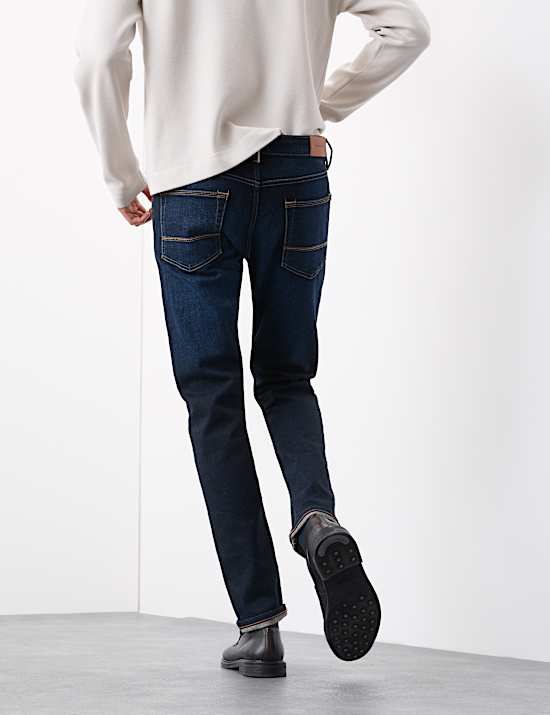 Ελαστικό τζιν στενής εφαρμογής Japanese Selvedge