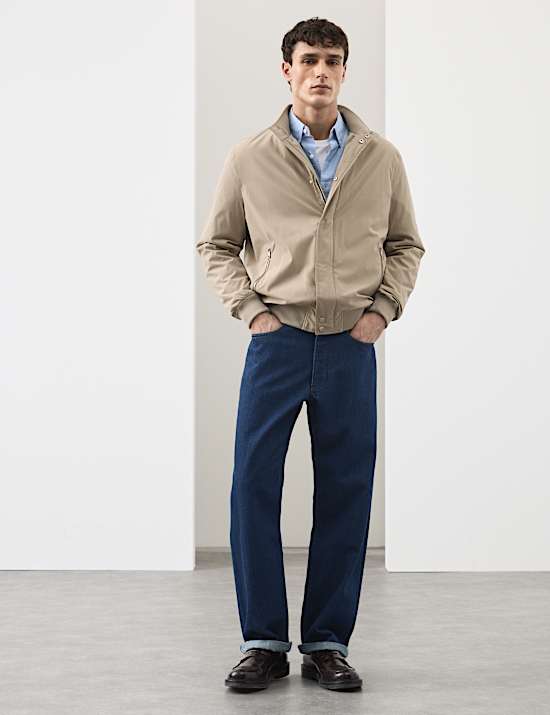 Loose Fit Rigid Pure Cotton Selvedge Jeans