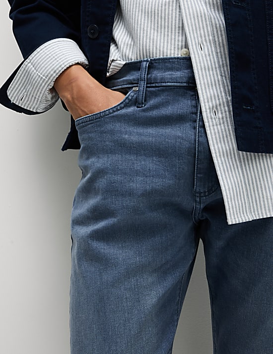 Stretchjeans met smalle pijpen