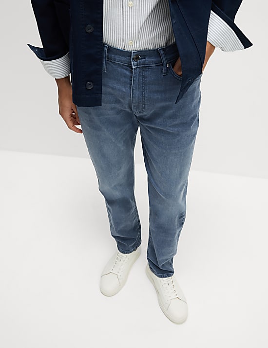 Stretchjeans met smalle pijpen