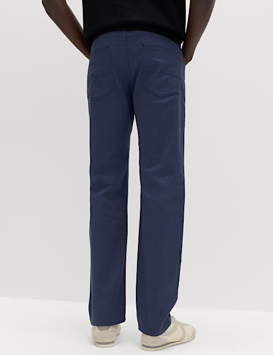 Straight Fit Stretch Jeans