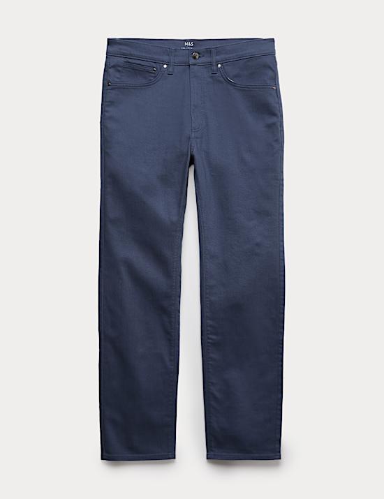 Straight Fit Stretch Jeans