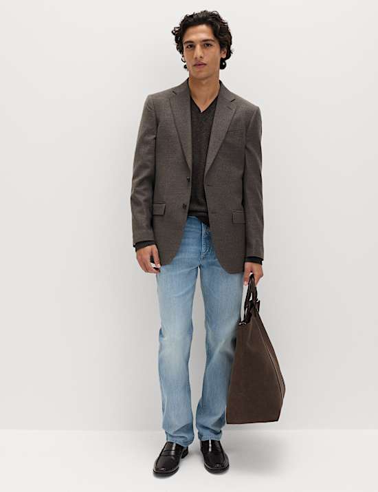 Straight Fit Stretch Jeans