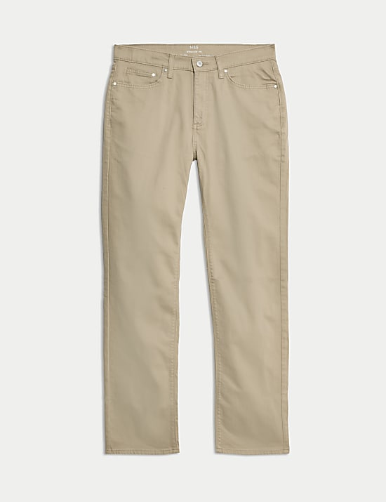 Straight Fit Stretch Jeans