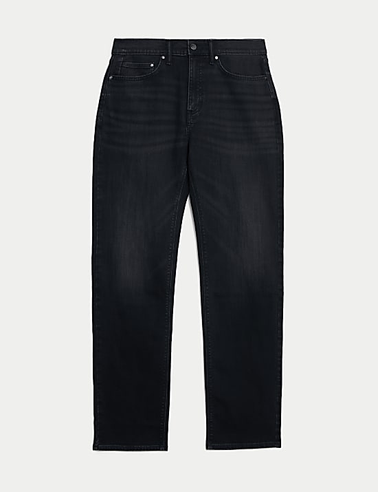 Straight Fit Stretch Jeans