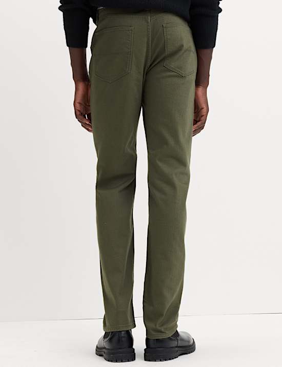 ג'ינס סטרץ' בגזרה ישרה