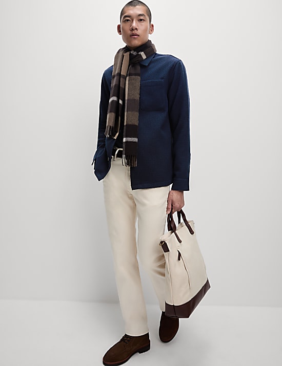 Straight Fit Stretch Jeans