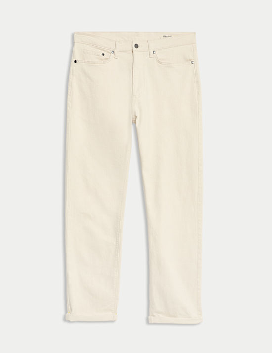 Straight Fit Stretch Jeans