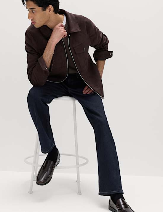 Straight Fit Stretch Jeans