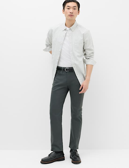 Straight Fit Stretch Jeans