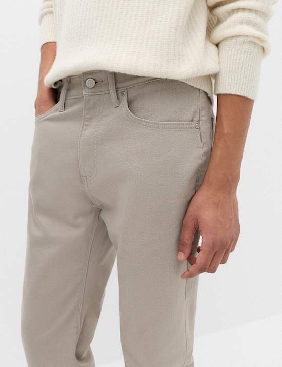 Straight Fit Stretch Jeans