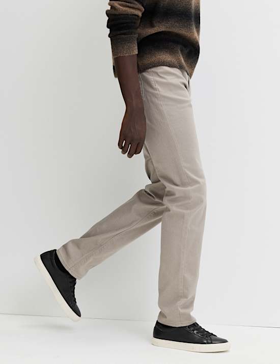 Straight Fit Stretch Jeans