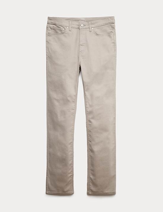 Straight Fit Stretch Jeans