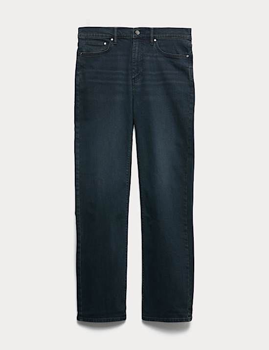 Straight Fit Stretch Jeans