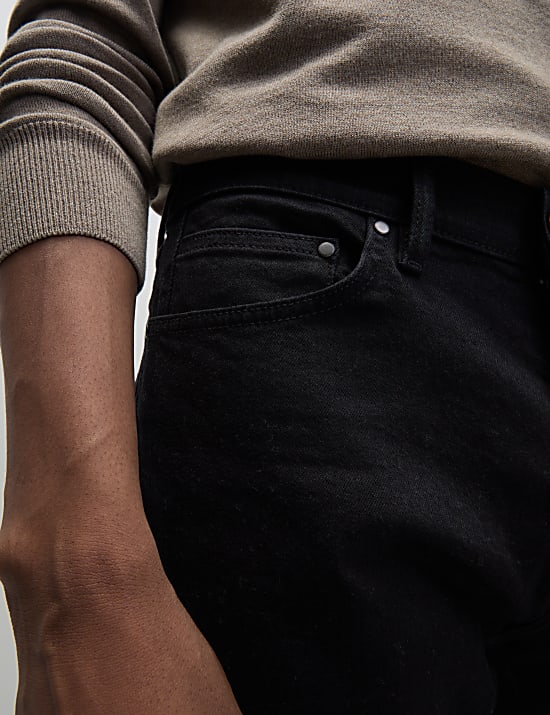 Straight Fit Stretch Jeans