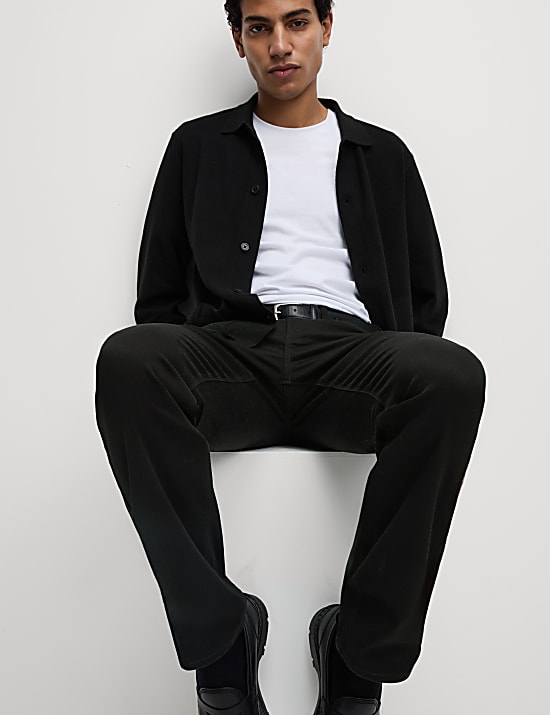 Straight Fit Stretch Jeans