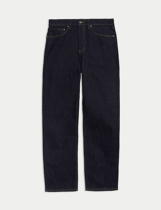 Loose Fit Stretch Jeans