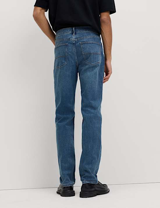 2pk Straight Fit Stretch Jeans