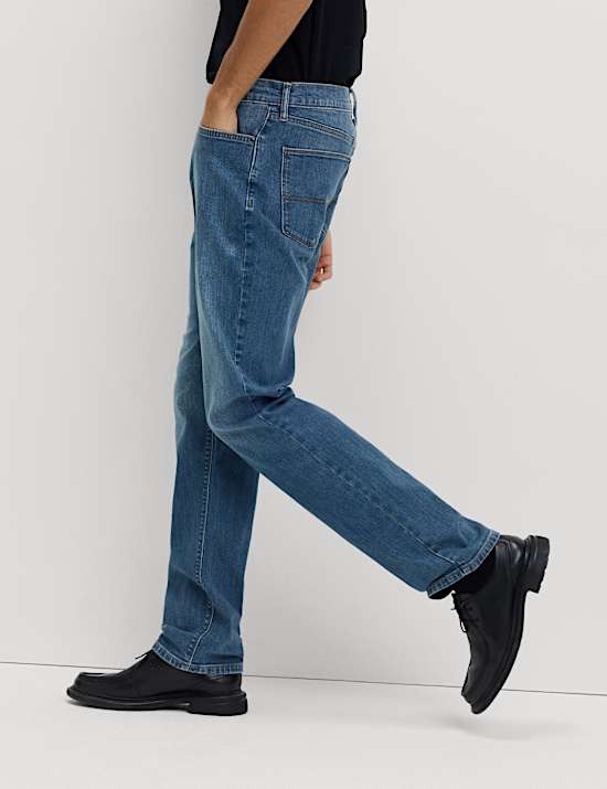 2pk Straight Fit Stretch Jeans