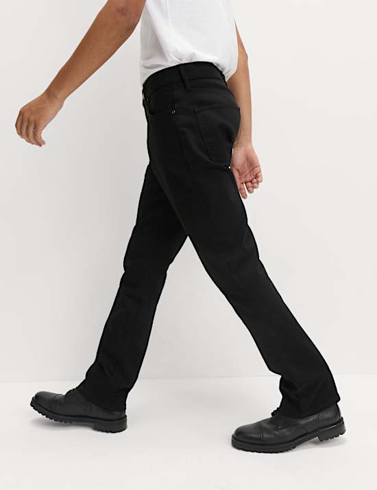 Bootcut Fit Stretch-Jeans