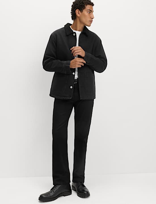 Bootcut Fit Stretch-Jeans