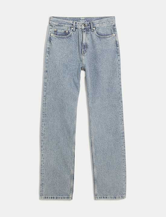 Authentic Relaxed Straight Fit Jeans