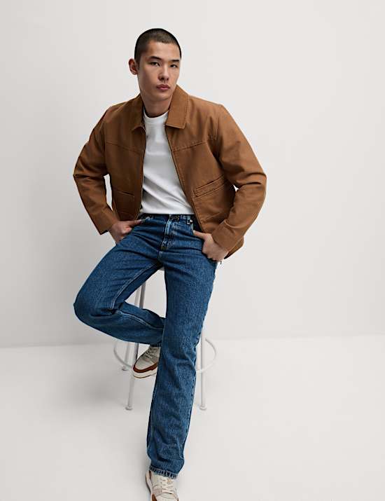 Authentic Relaxed Straight Fit Jeans