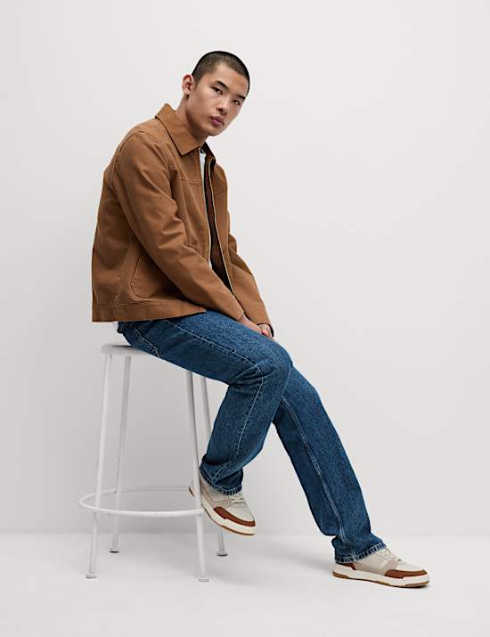 Authentic Relaxed Straight Fit Jeans