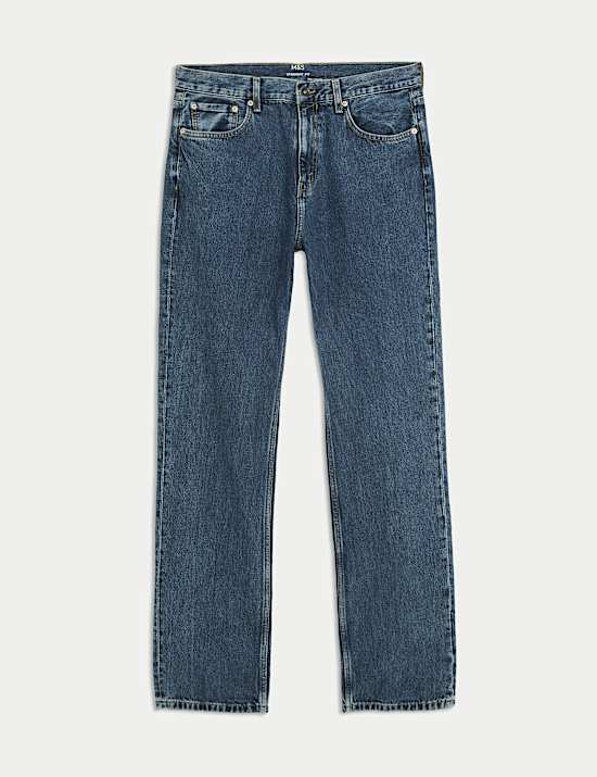 Authentic Relaxed Straight Fit Jeans